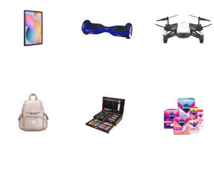 premios para las ganadoras